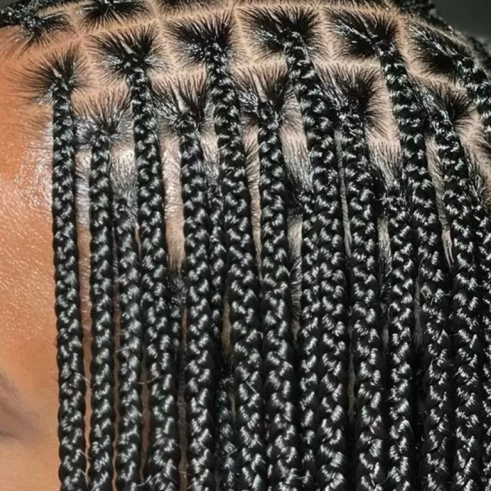 Margarita Sm/Med Knotless/Twist at Sistah’s Beauty Supply & Braid Bar in Los Angeles, CA