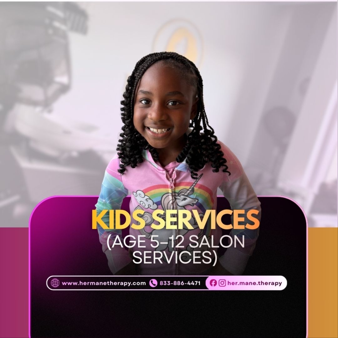 Age 5-12 Salon Services at Her Mane Therapy in Lewisville, TX