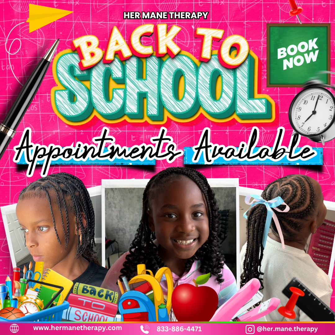 Age 5-12 Salon Services
