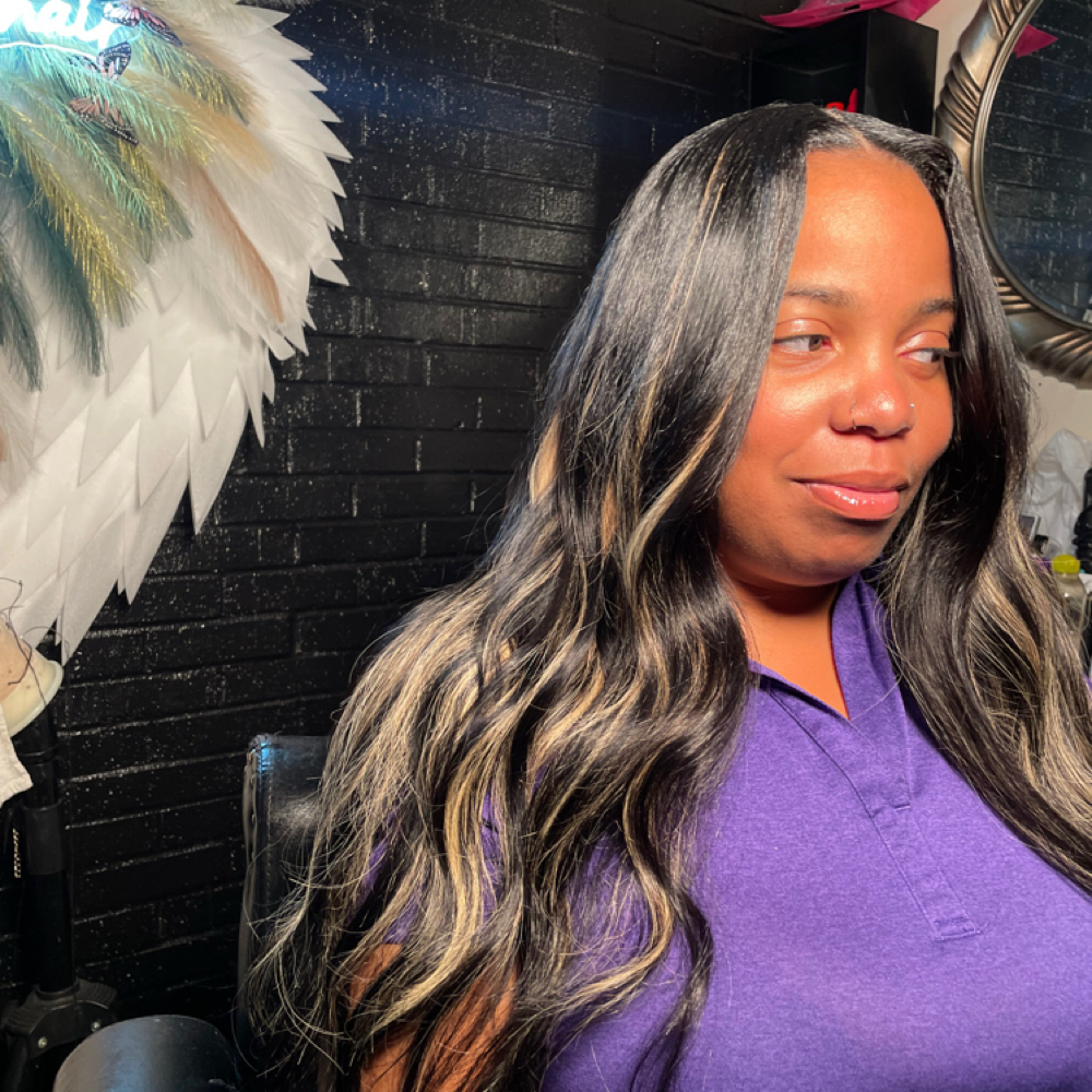 Traditional QW + Wash + Styling at Angeldoeshair in Nashville, TN