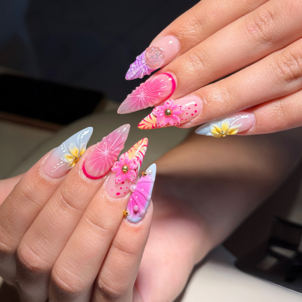 Gel-X Full Set at AJ Nail Studio in Sacramento, CA