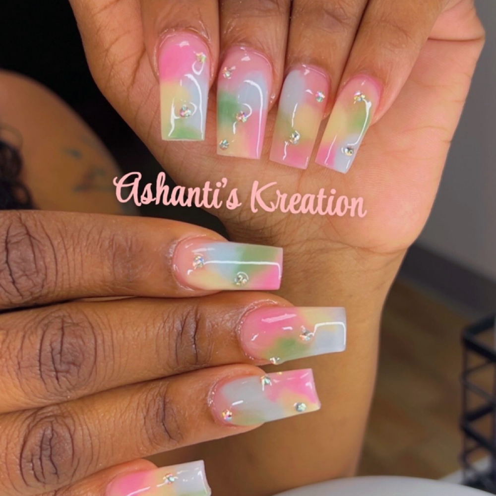 Marble Set at Ashanti’s Kreation in Glendale, AZ