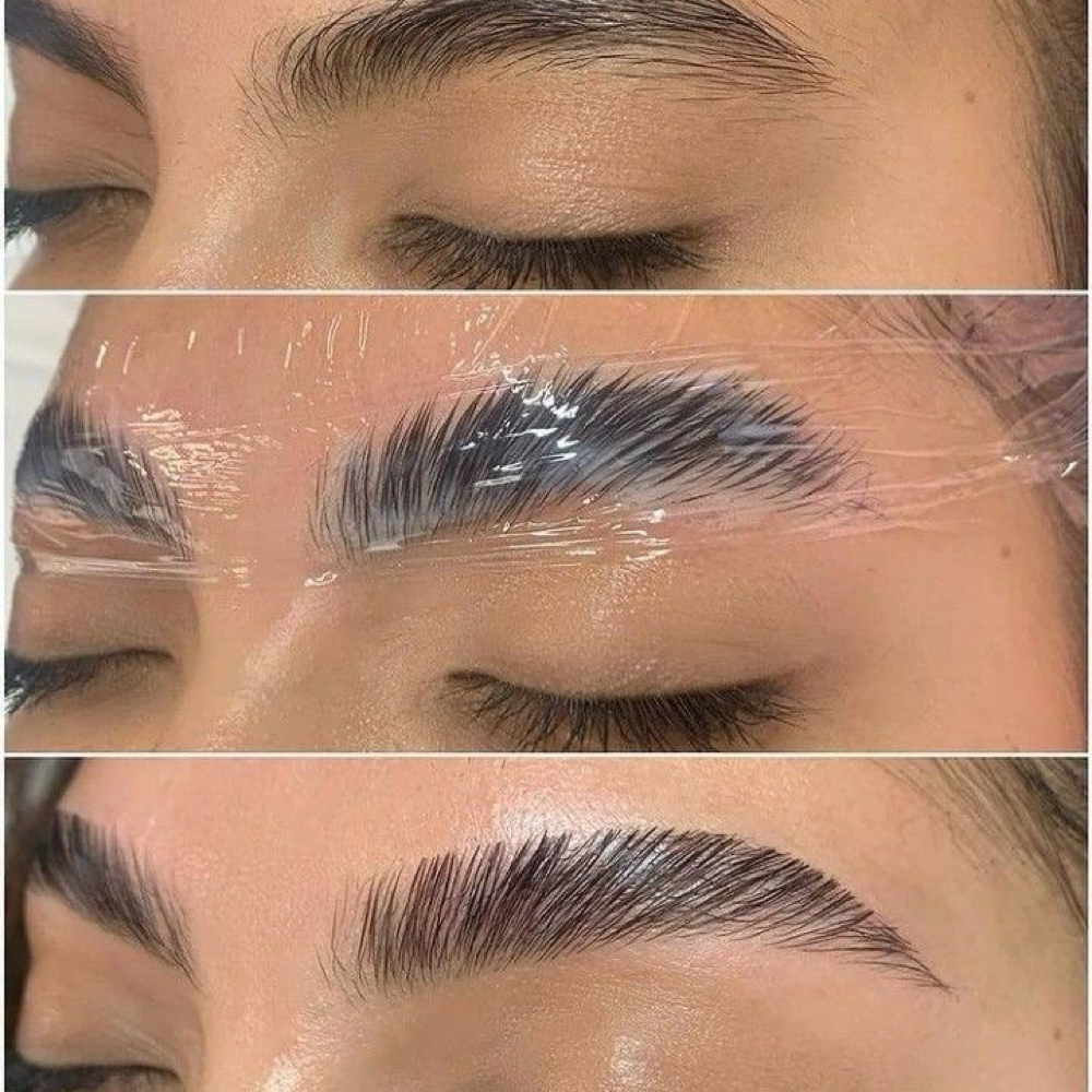 Brow Lamination + Shape at Kiss Nail Bar in Naperville, IL