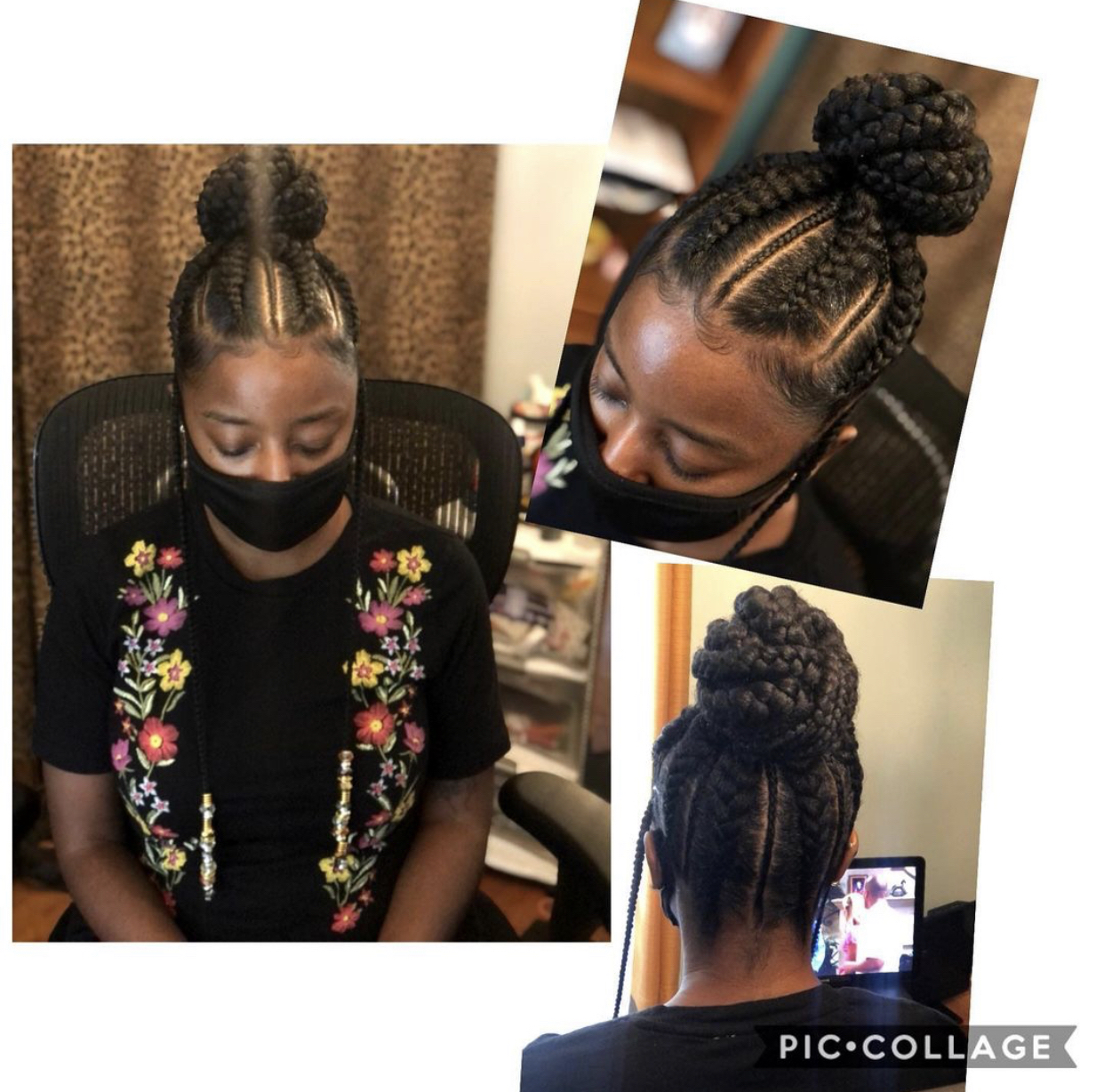 Medium Feed In Ponytail