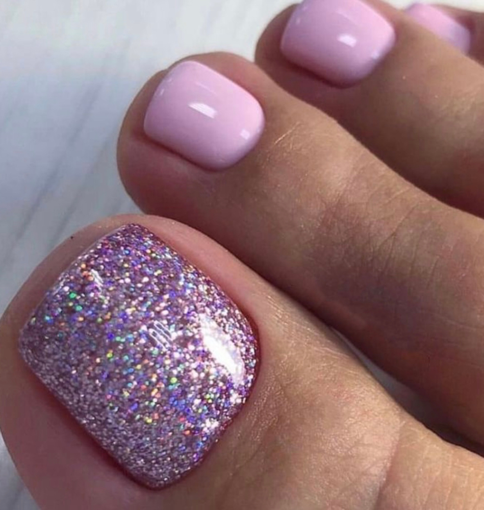 Gel Polish Change For Toes