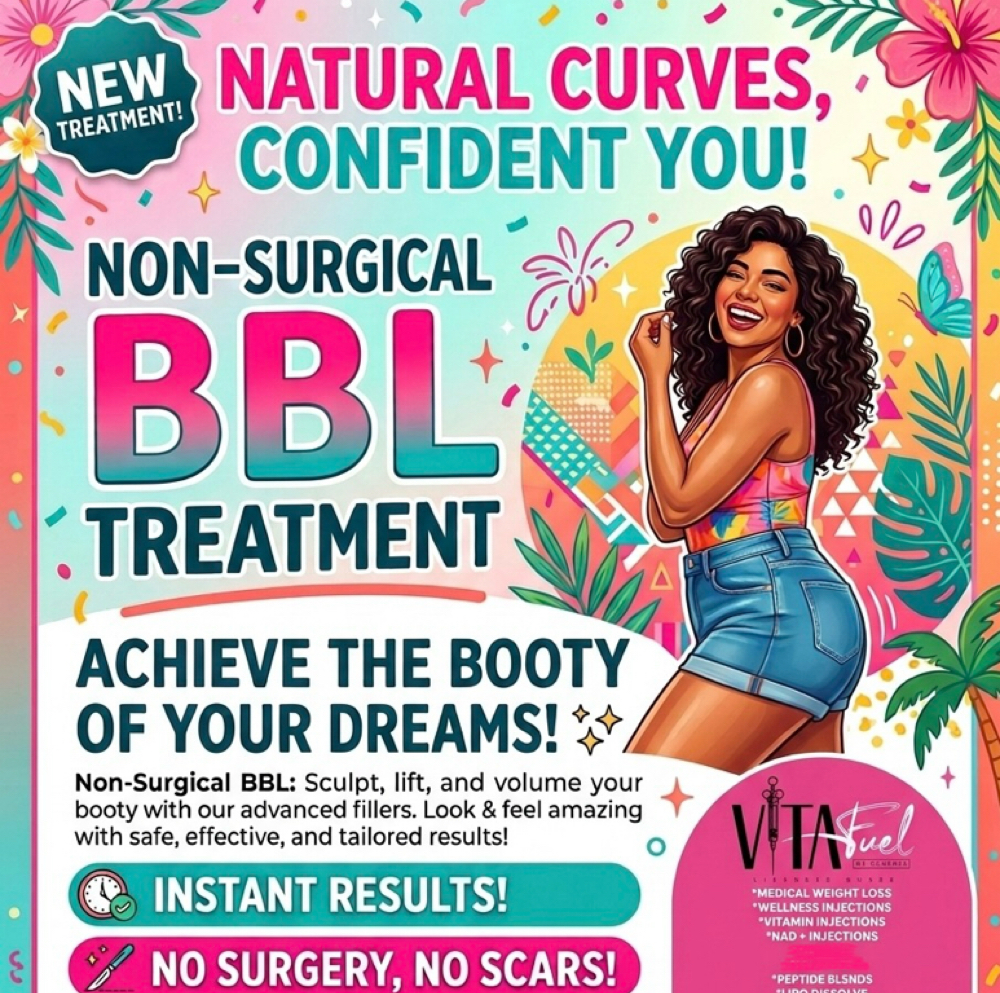 Non Surgical BBL-DOUBLE SESSION at VitaFuel by Claudia in Corpus Christi, TX