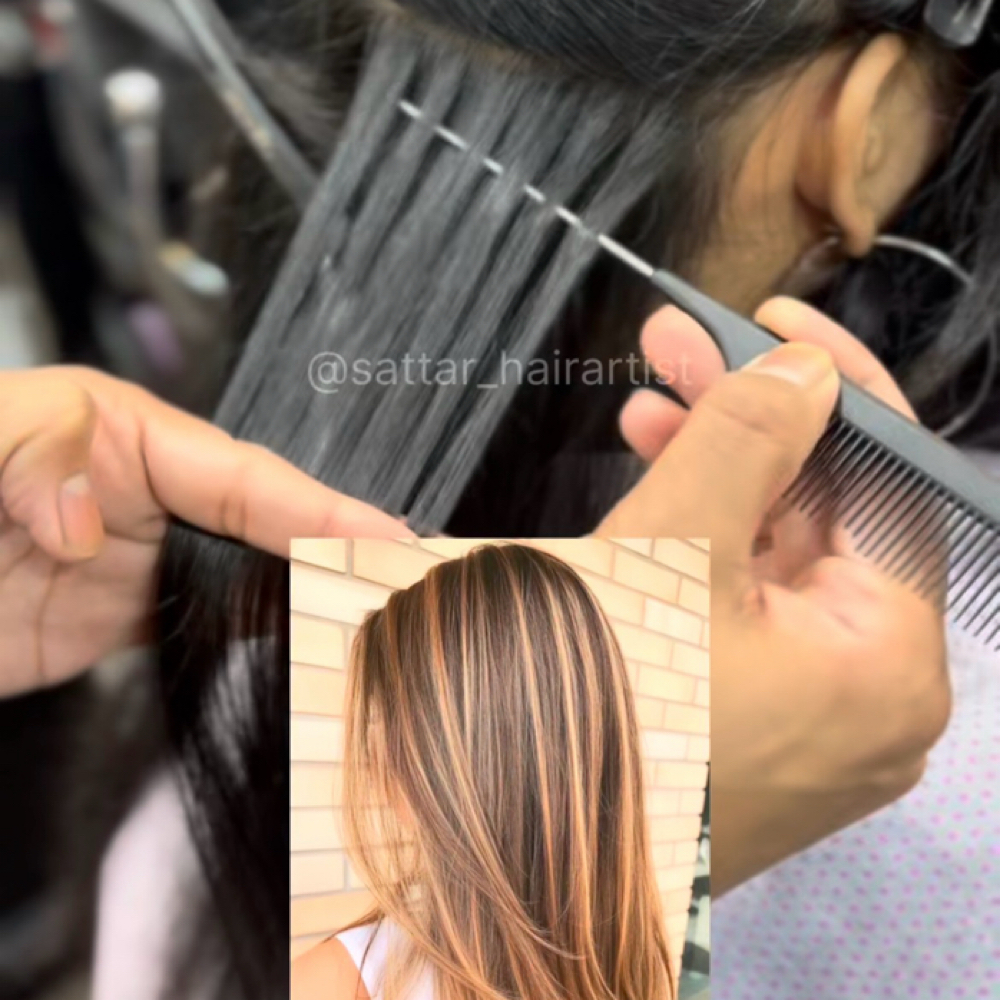 Classic Highlights Half Head at To Be Crowned By Nina Lynn in Emmaus, PA