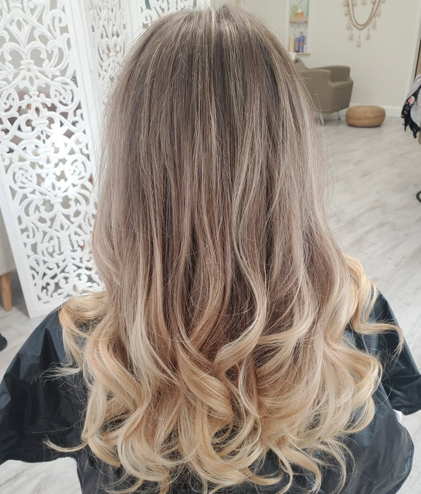 Color Full Highlight Cut at Hair by Carli @ The Market Commons in Myrtle Beach, SC