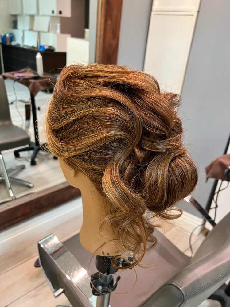 Updo/Hairstyling