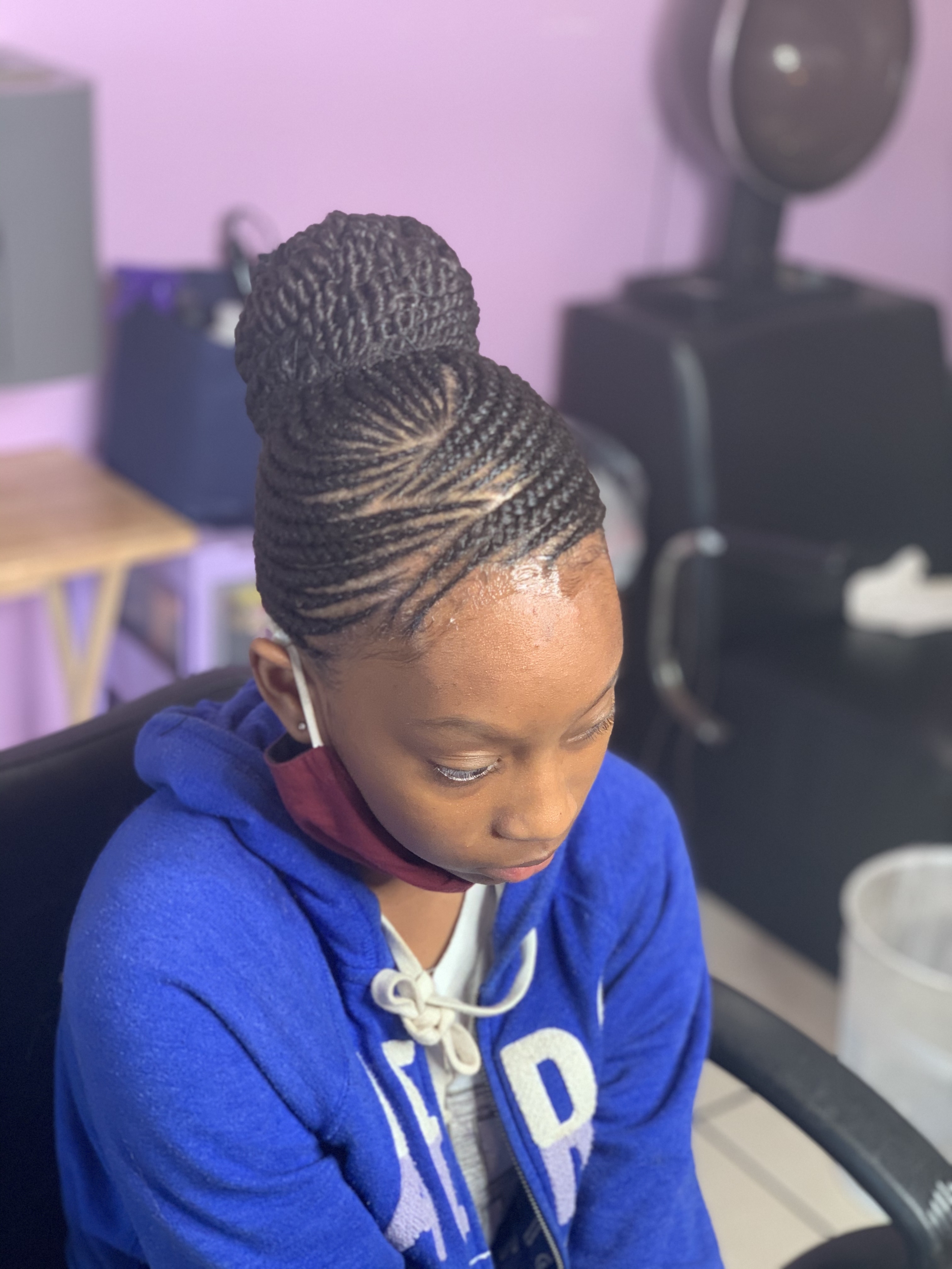 Small Braided Bun $25 Deposit