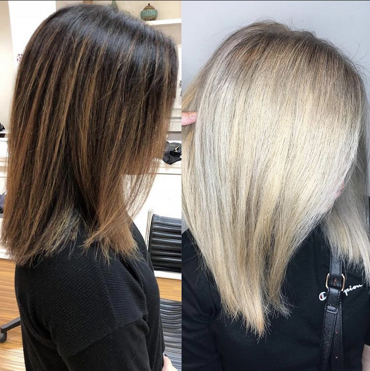 4 hr color/blonding / correction
