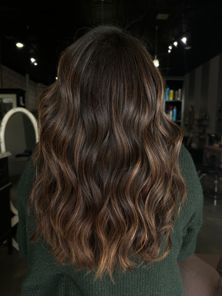 Partial Balayage at Styled By Maddie in Vacaville, CA