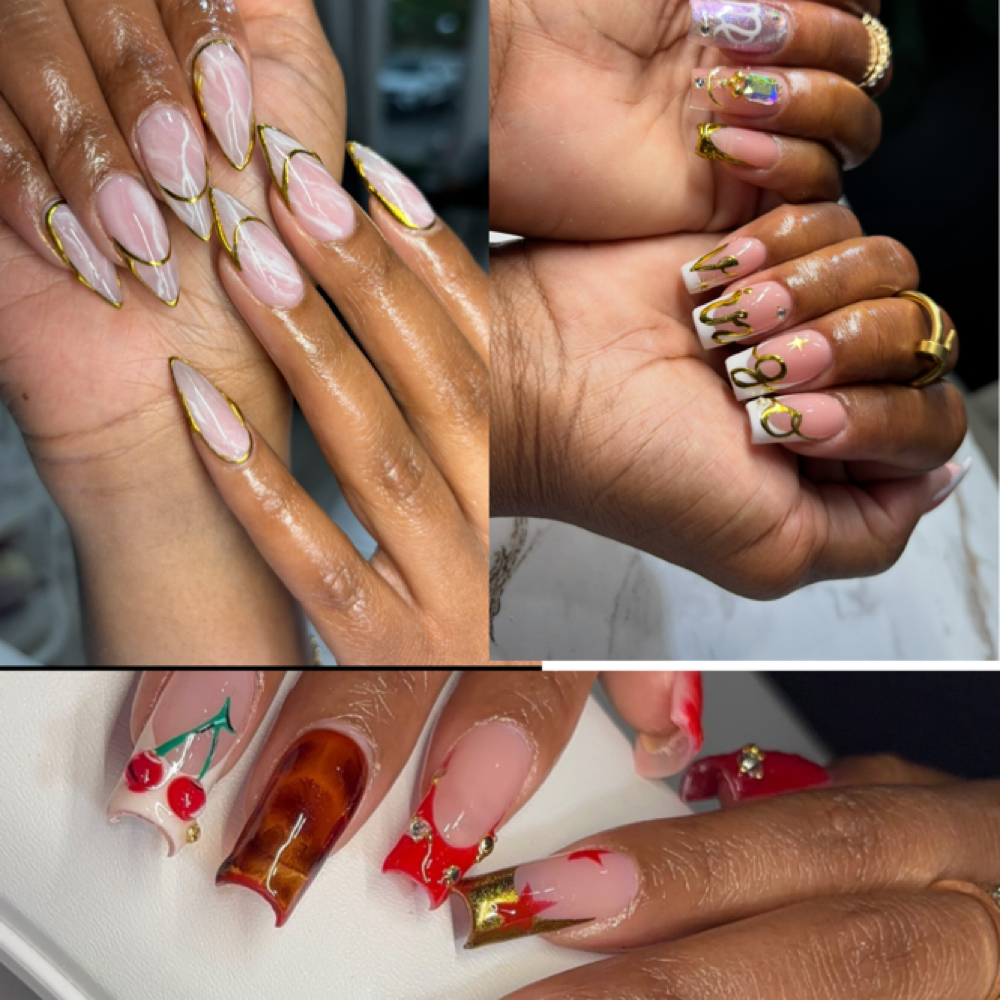 Off The Tier: Luxe Custom Set ✨ at Nail Love Studio in Orland Hills, IL
