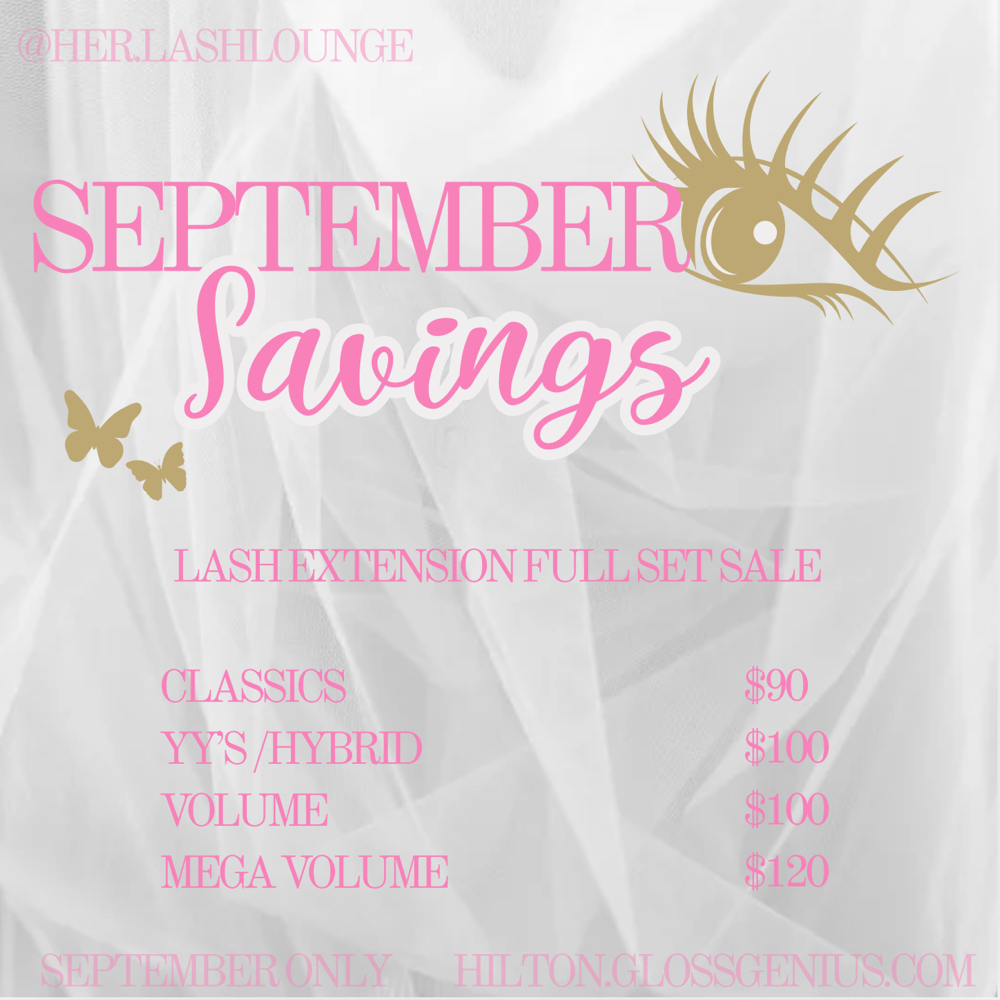 September SAVINGS Sale🥳