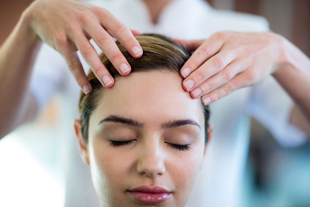 Scalp Treatment with Massage