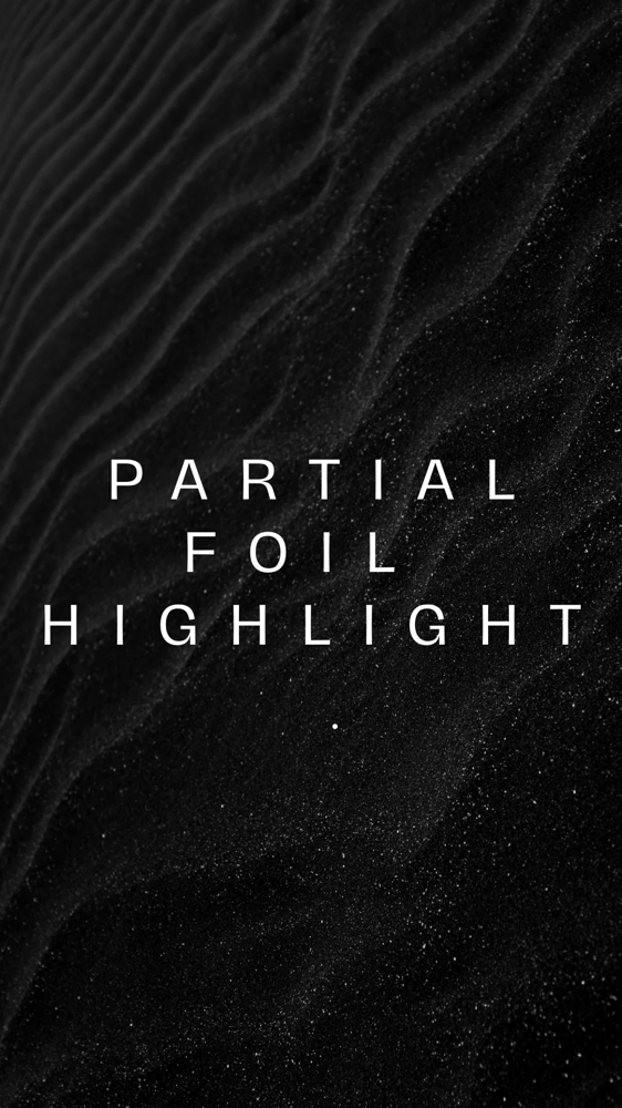 Partial Foil Highlight