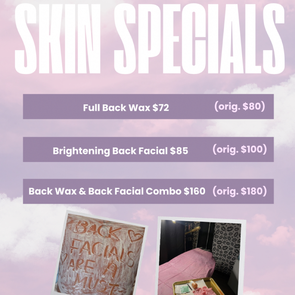 Full Back Wax at Vanesa Rene Esthetics in Kansas City, KS