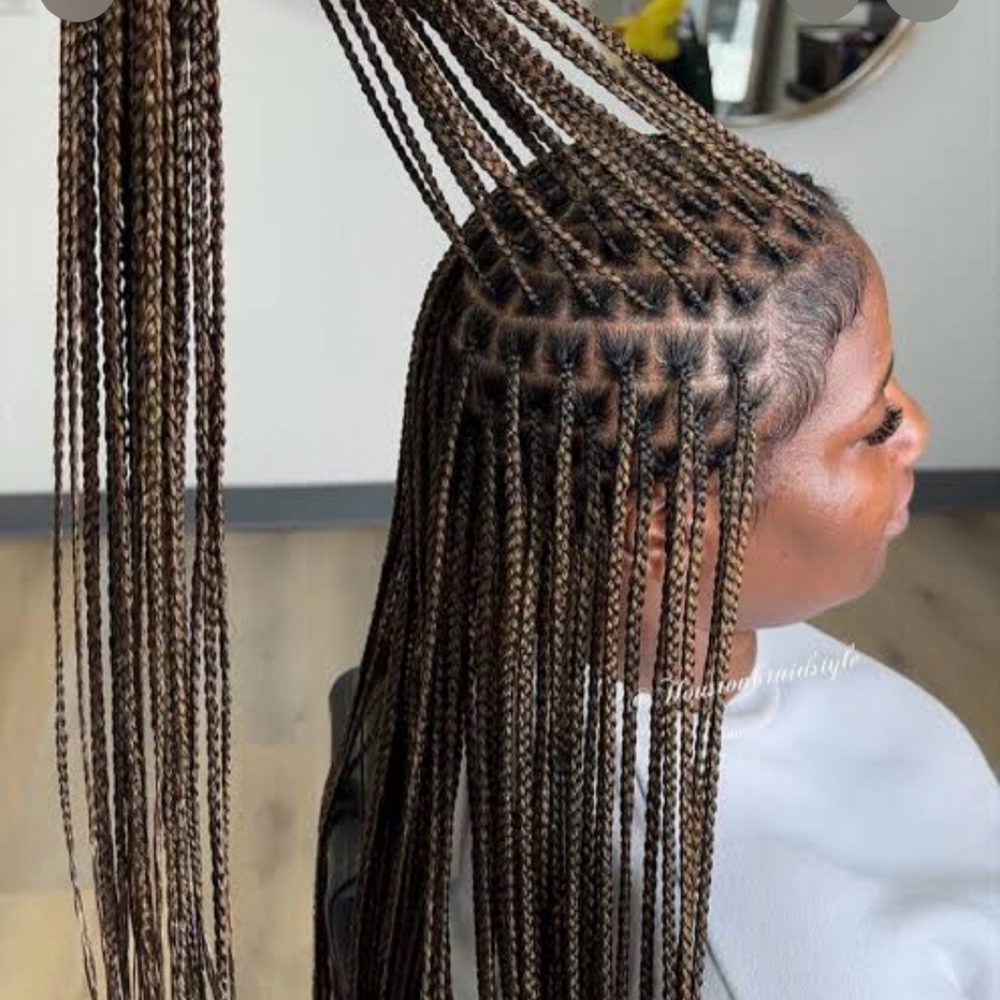 Knotless Braids (extra Small) at Freshly Styled in Indianapolis, IN