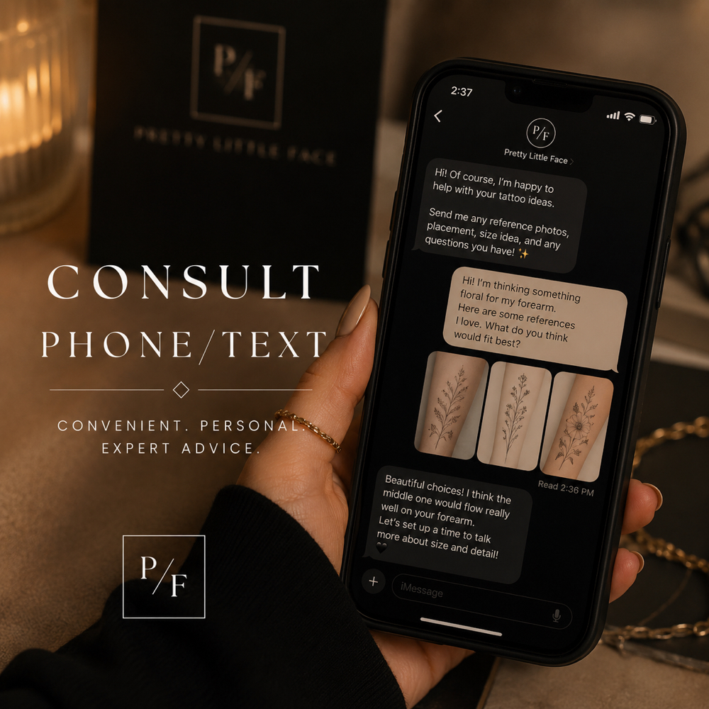 CONSULT-Phone/Text at Pretty Little Face, LLC in Berwick, ME