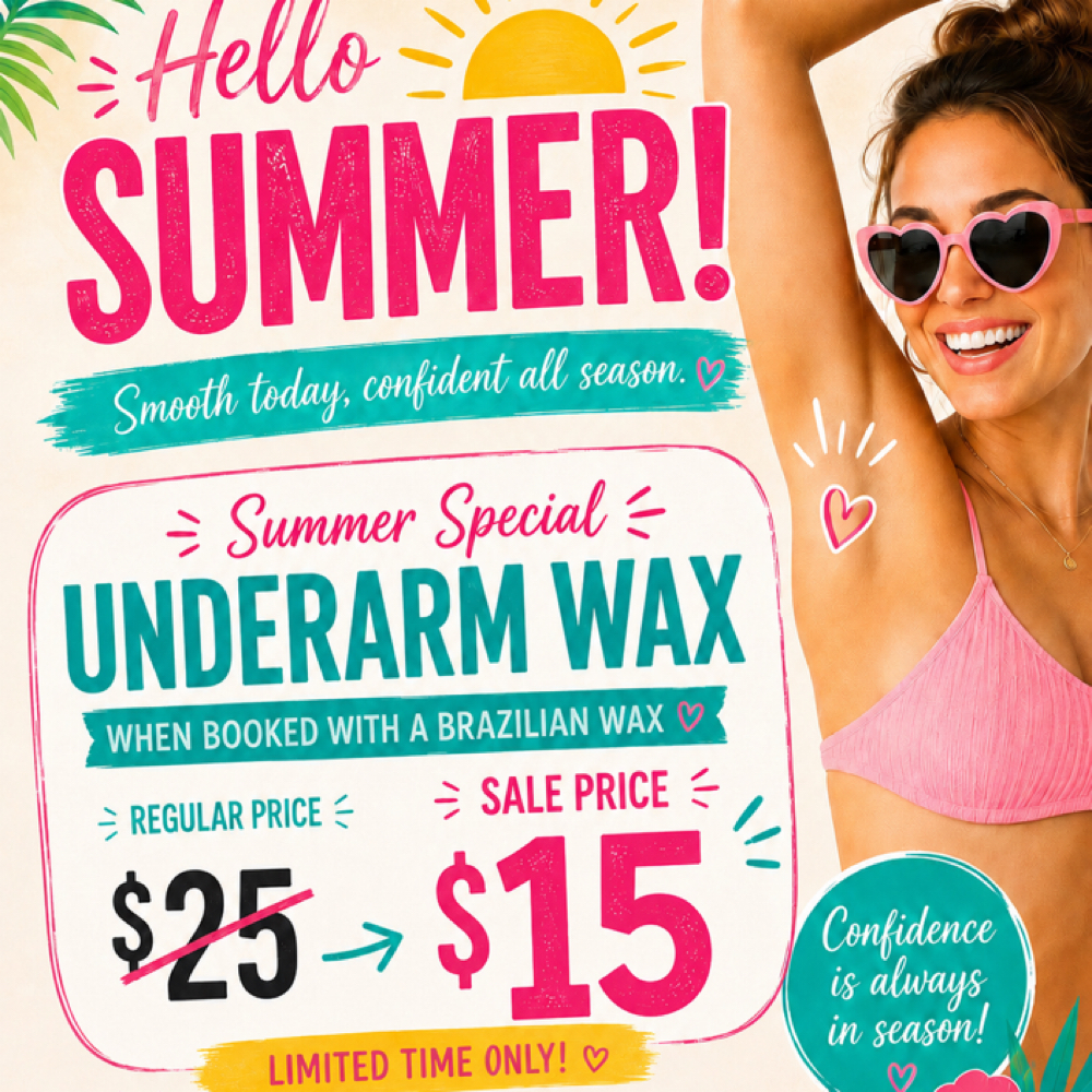 Brazilian & Underarm Wax at Body Envvy Lux Spa in Flowood, MS