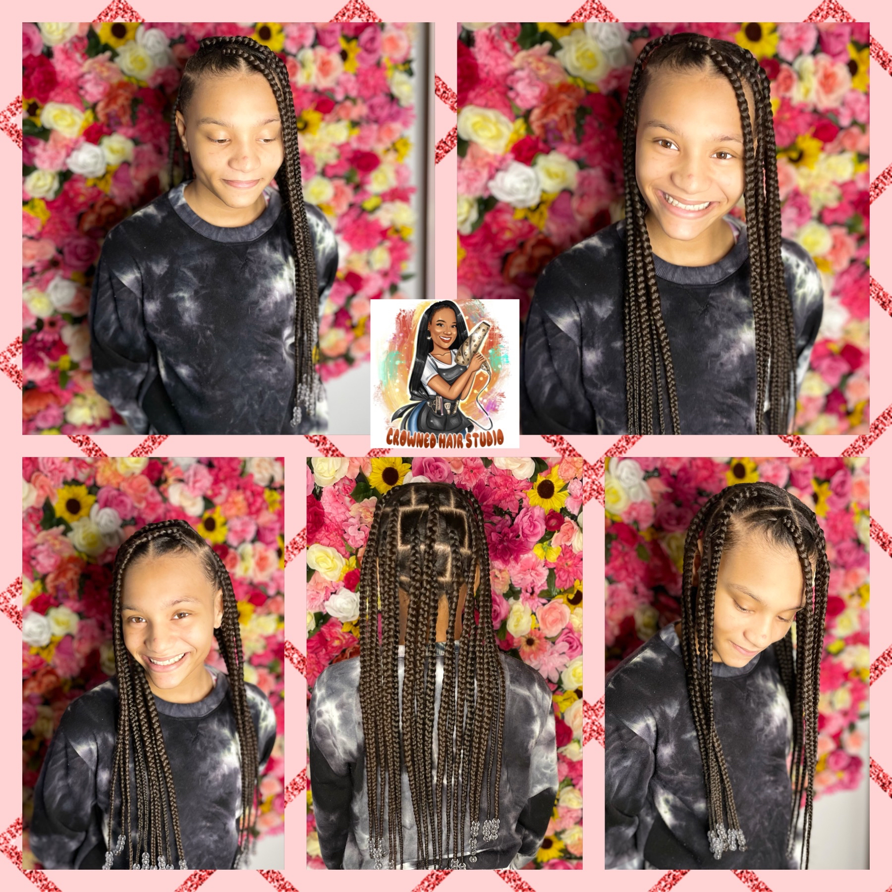 Jumbo Mid-back Knotless at Crowned Hair in Augusta, GA
