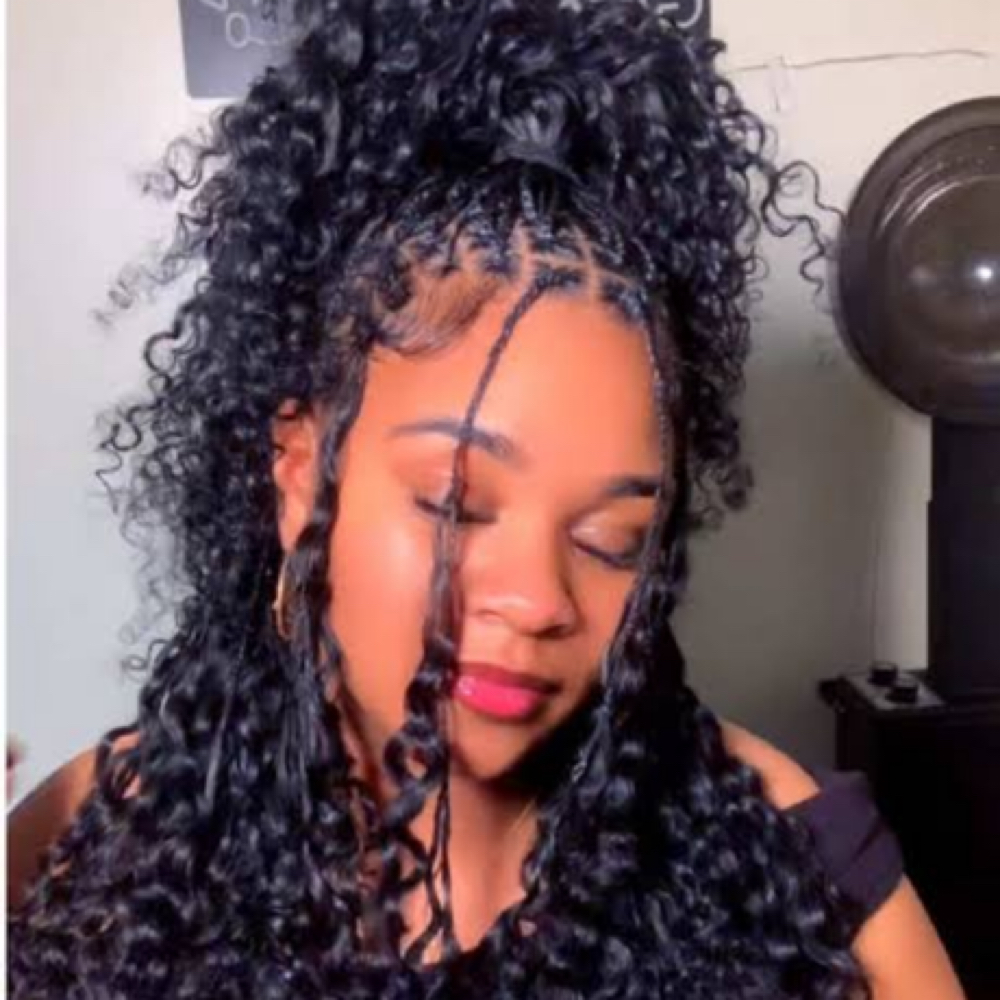 Miracle Knots Braid at The house of beauty in Atlanta, GA