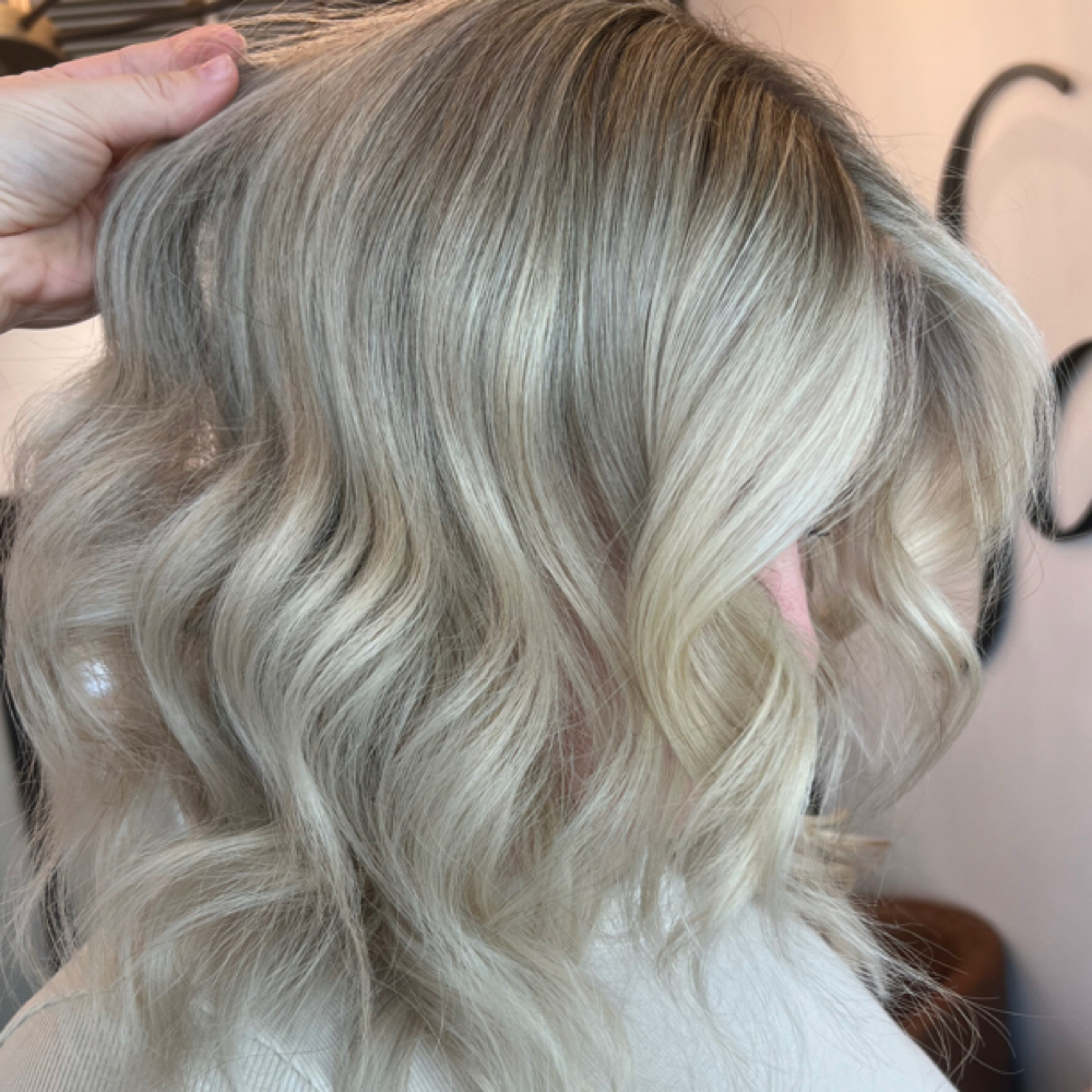 Full Custom Foil, Toner, Blowdry at Antheahairstudio in Newtown, PA