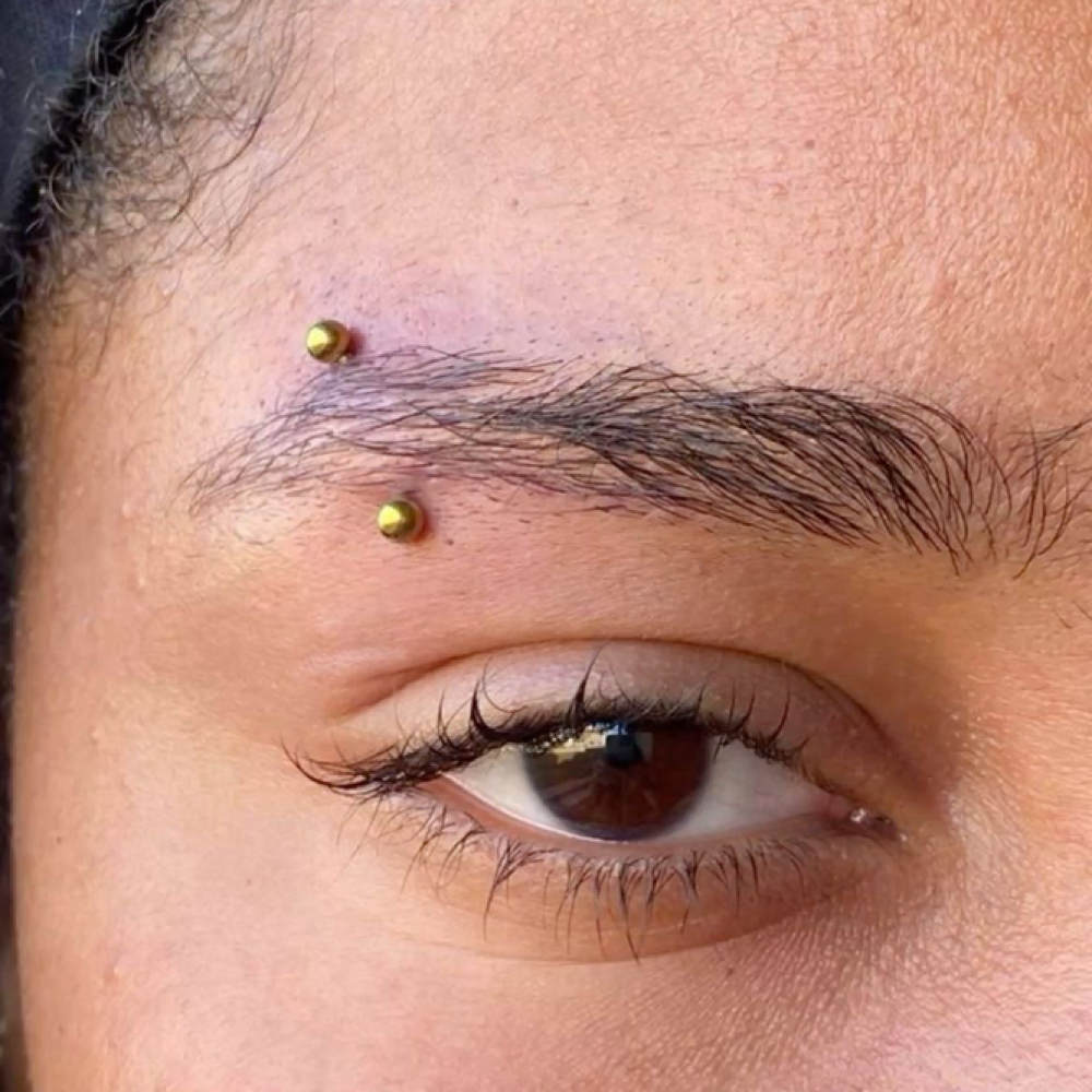 Eyebrow Piercing at Alyssa Rene Esthetics in Lewiston, ID