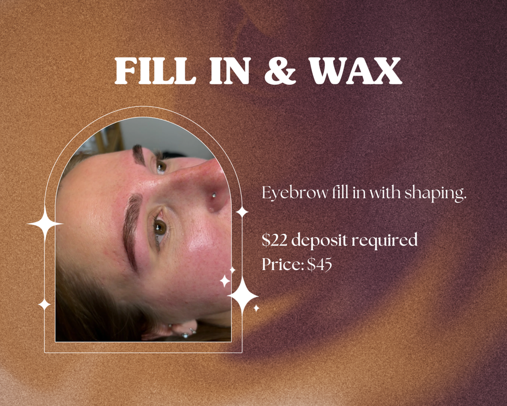 Fill In And Wax