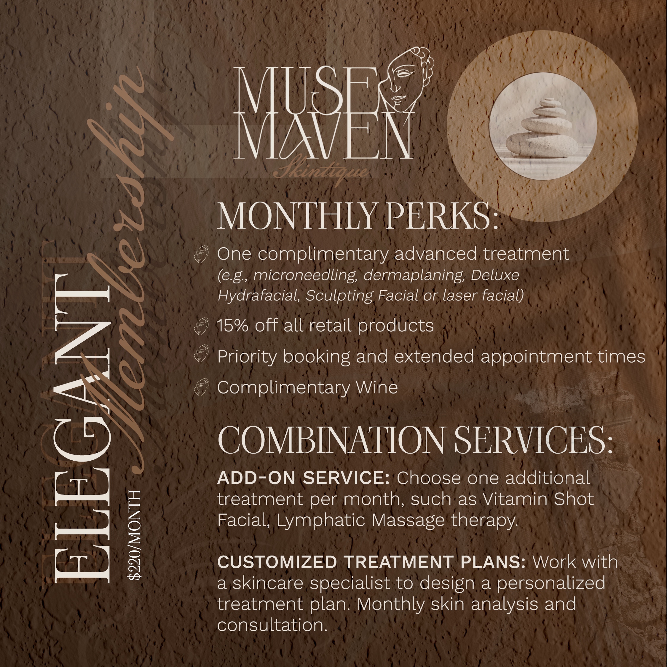 Elegant Member Appointment Request at MUSE MAVEN SKINTIQUE AND WELLNESS in Atlanta, GA