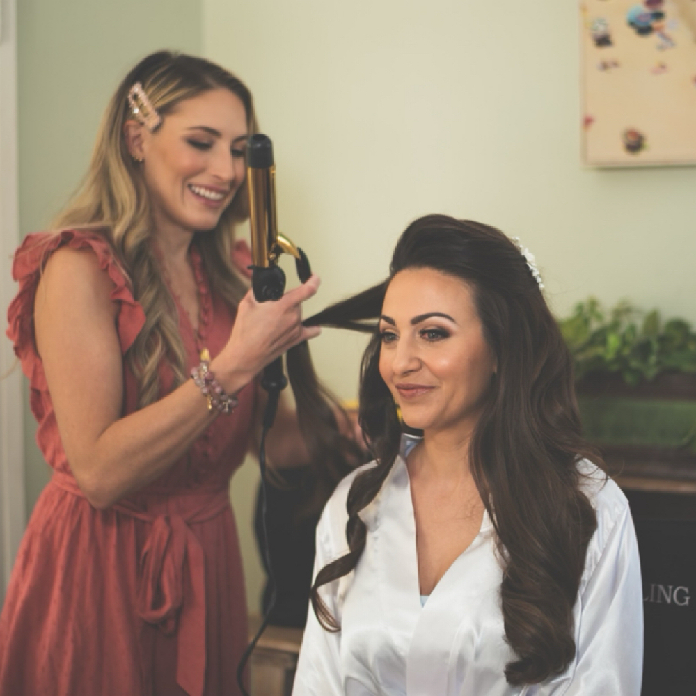 Bridal Hair Preview (Trial) at Cindy Stirling Makeup & Hair in San Diego, CA