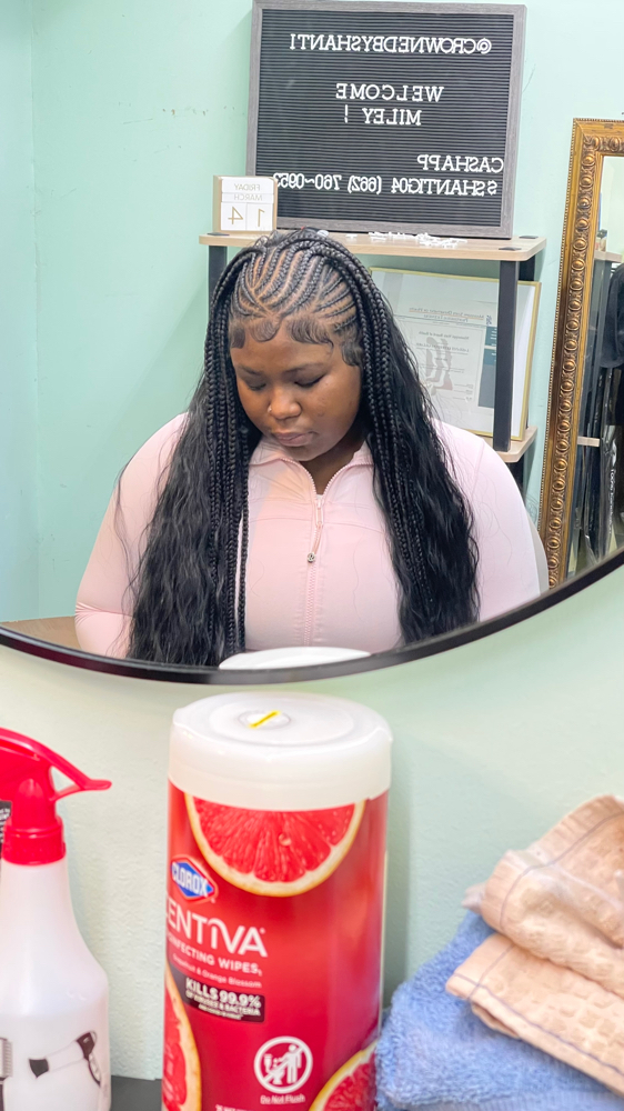 Fulani X Quickweave at Crownedbyshanti in Pontotoc, MS