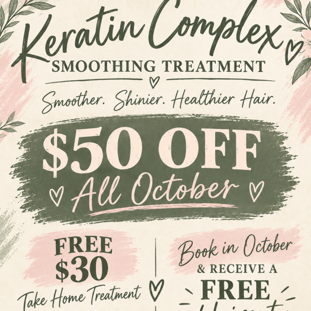 Keratin Smoothing Treatment at Kimberly Smith in Bay City, TX