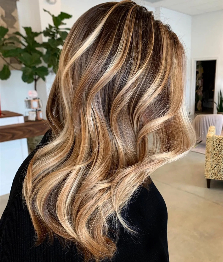 Full Highlights & lowlights at Albanat hair lounge in Tampa, FL