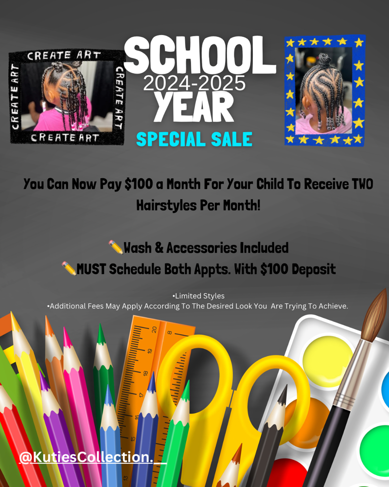 BACK TO SCHOOL ✏️SPECIAL SALE