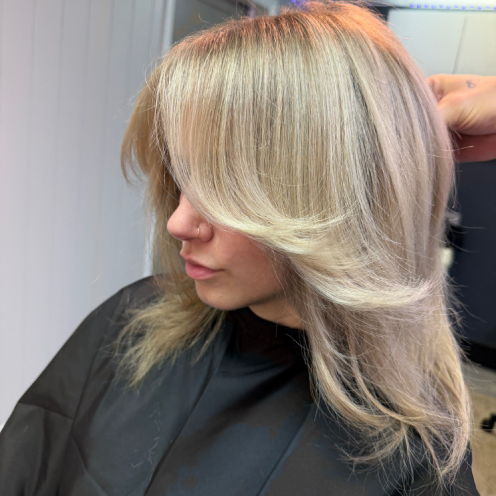 Womens Hair Cut With Blow Out at Lotus Hair & Co in Rochester, NY