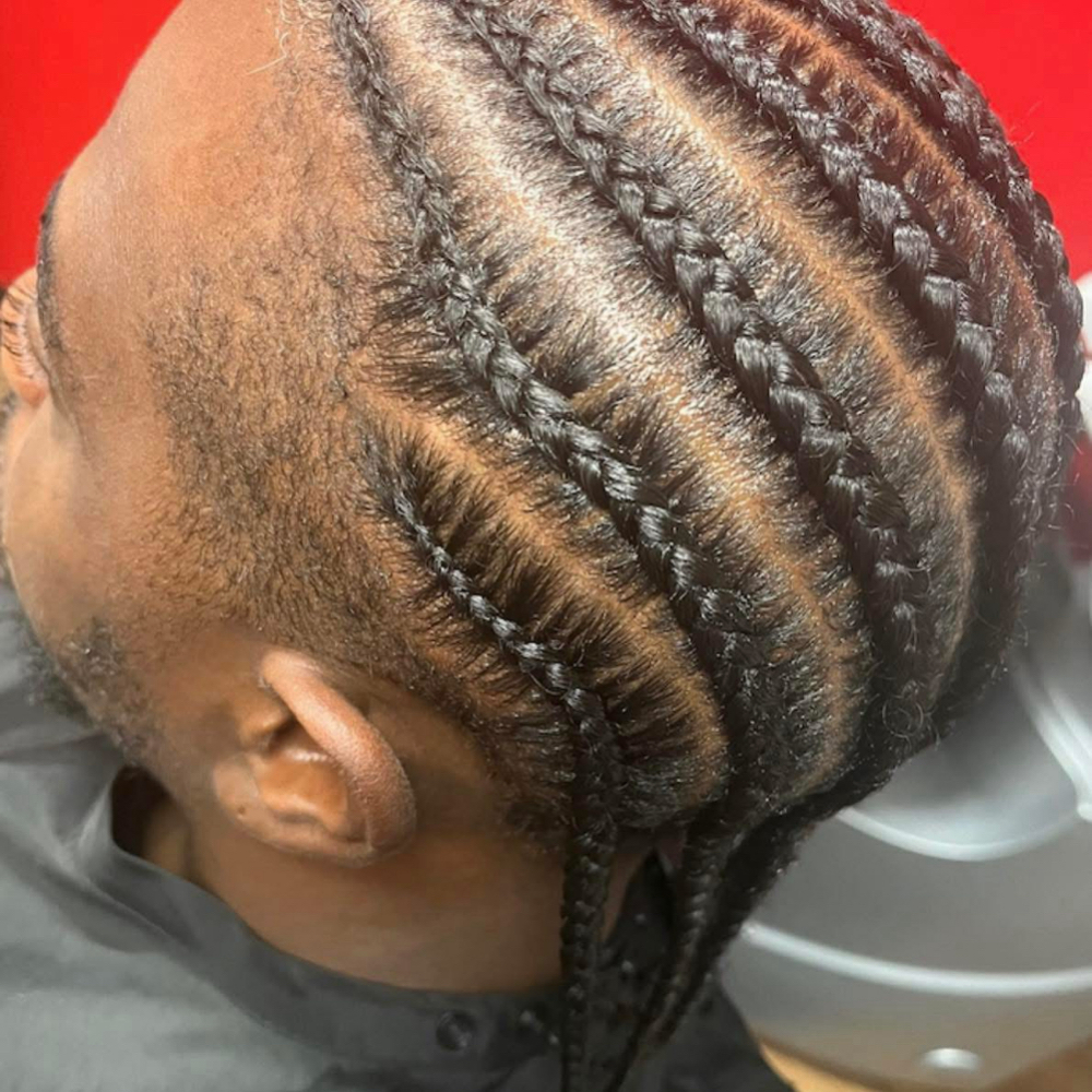 Simple Mens Braids at Nikki The Stylist in Elk Grove, CA