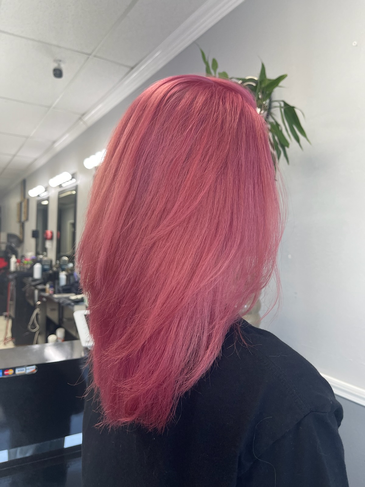 Hair coloring at Fancy Cuts in Arlington, TX