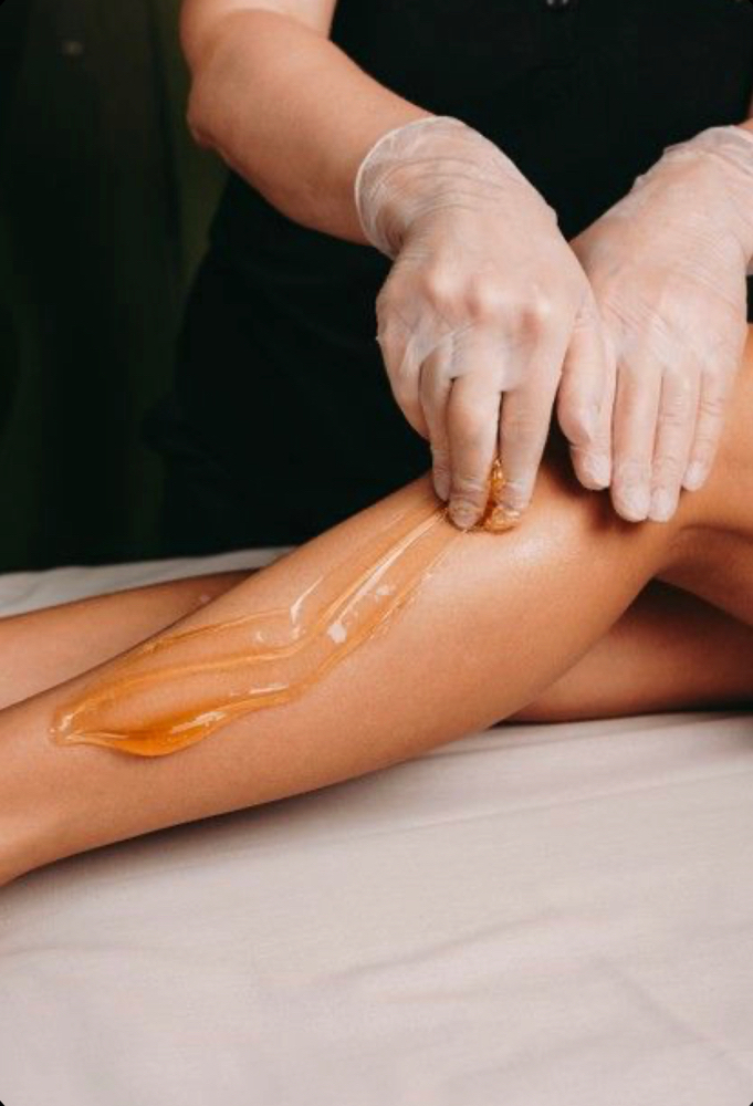 Upper Leg Sugaring