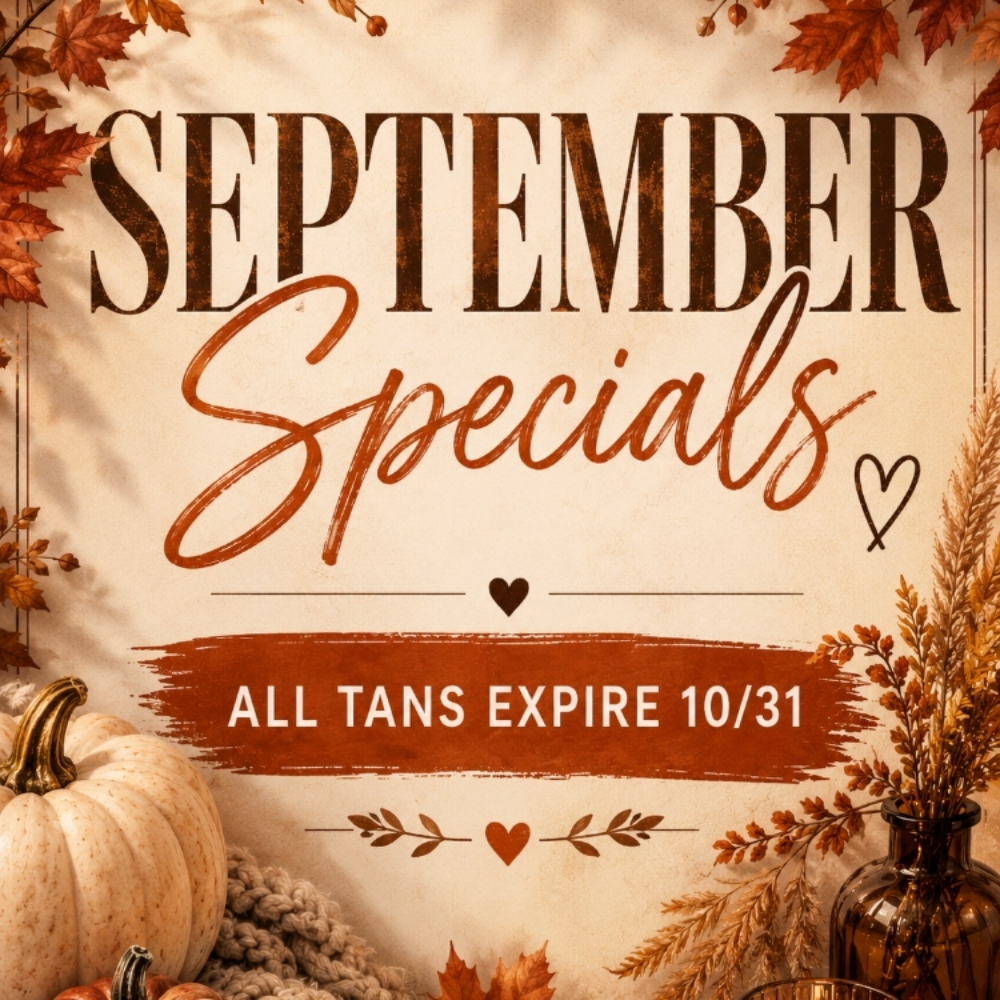 September Specials • Tans Exp 10/31 at Bronzed Bella in Murfreesboro, TN