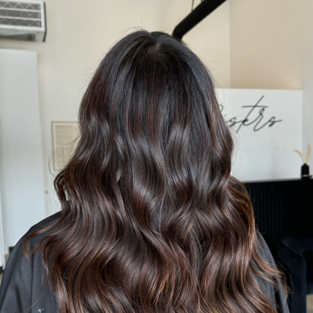 Root Retouch/Grey Coverage+ Haircut