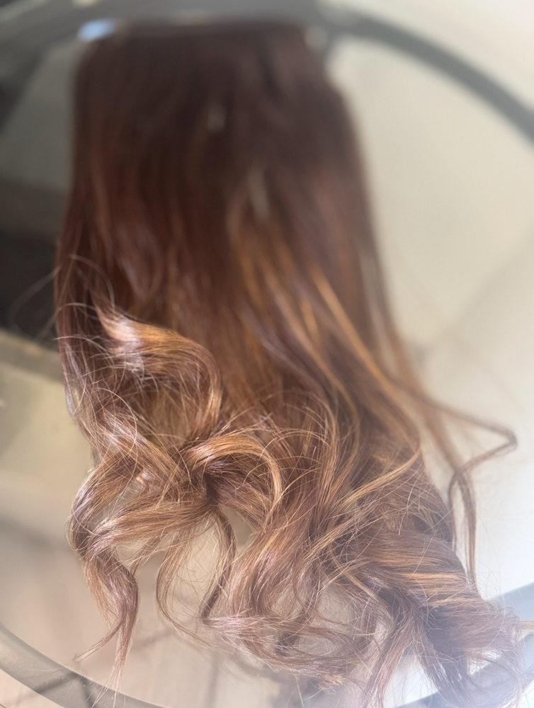 Hair extensions at Simone Maryah Hair Studio in Hermosa Beach, CA
