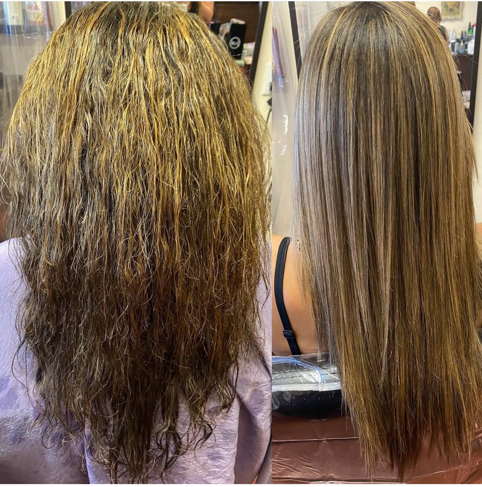 Keratin Hair Smoothing Treatment