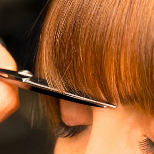 Bang Trim at JL'art Organic Salon in Katy, TX