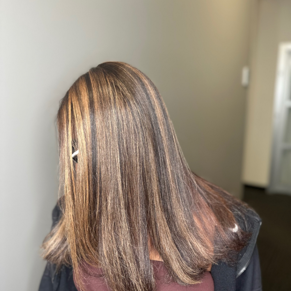 Full Highlight & Style at Salon One By Paris in Westerville, OH
