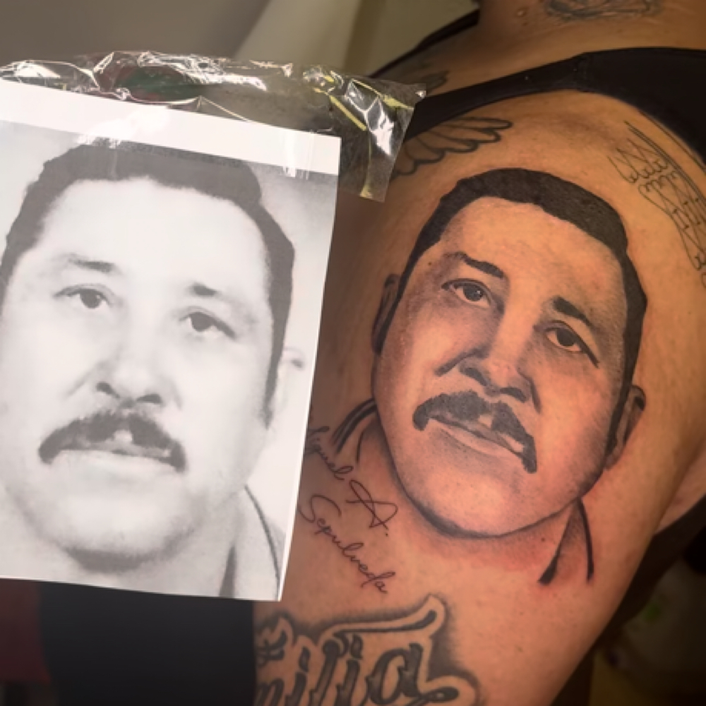 Portrait at Rilla Tatted it in fayetteville, NC