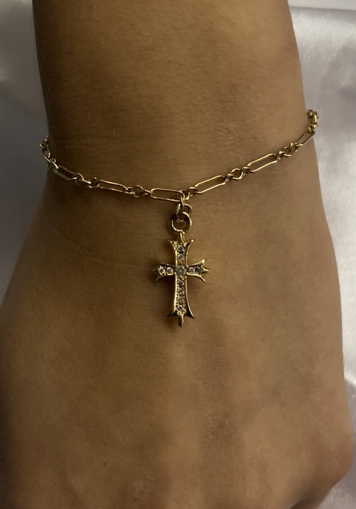 14k gold permanent bracelet