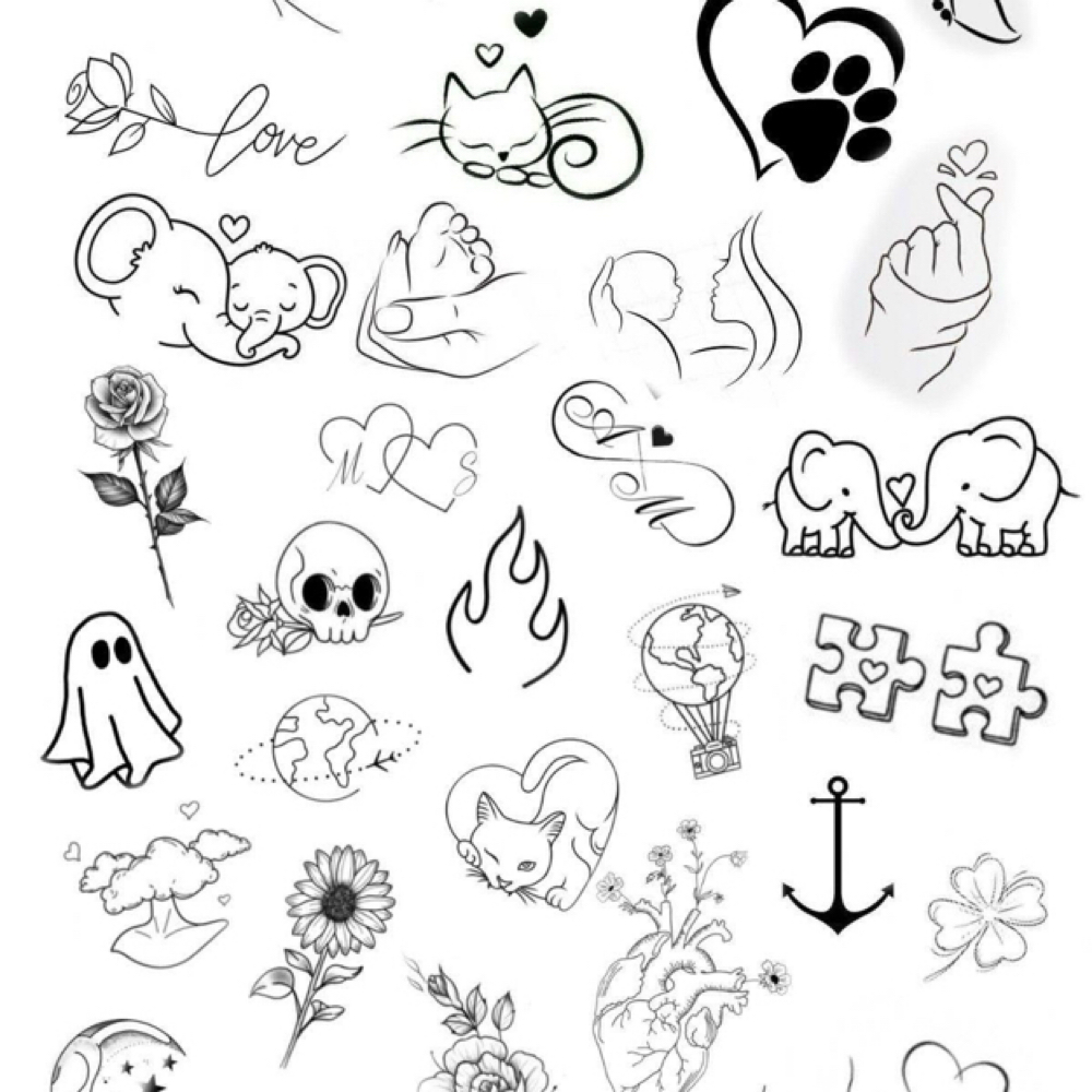 Flash Tattoos January