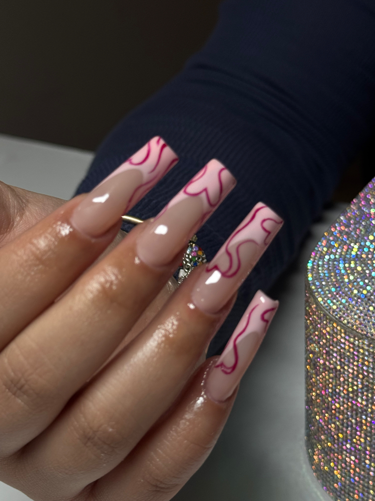 Extra Long+ Gel-X Set at NailswithTaylor in South El Monte, CA