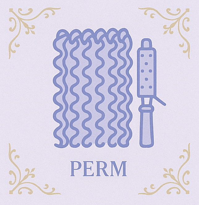 Men's Perm (short hair)